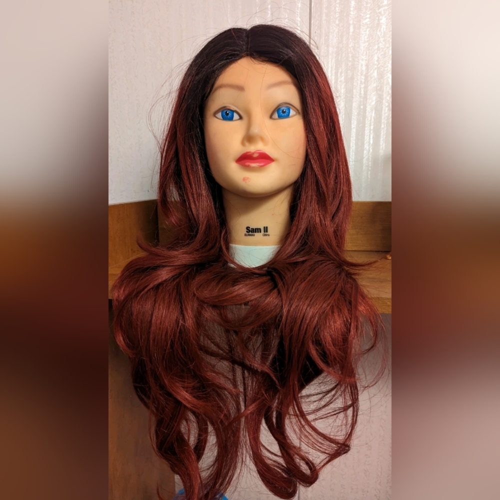 Joedir Red Rush 28inch Wavy Synthetic Wig